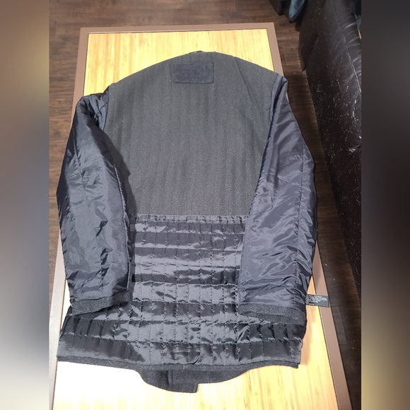 Alfani Charcoal Gray Wool Blend Pea Coat Men's Size Small - Picture 8 of 9